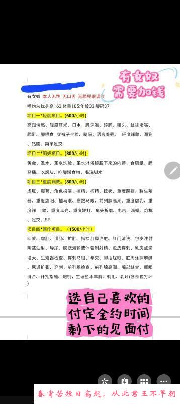青岛SM霸道姐 第1张