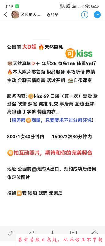 公园前大d姐报告 第1张