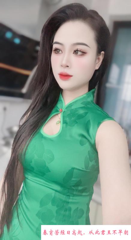长沙大眼旗袍少妇 第3张